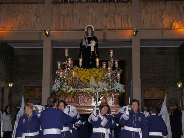 Viernes Santo en Alcantarilla, procesión del Santo Entierro