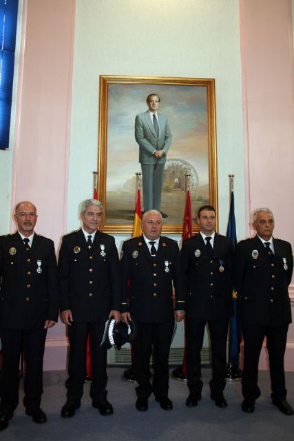 Entrega de distinciones a miembros de la Policía Local de Alcantarilla