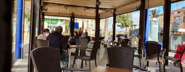 Los bares y restaurantes de Alcantarilla podrán ampliar el espacio que ocupan sus terrazas hasta el 31 de mayo