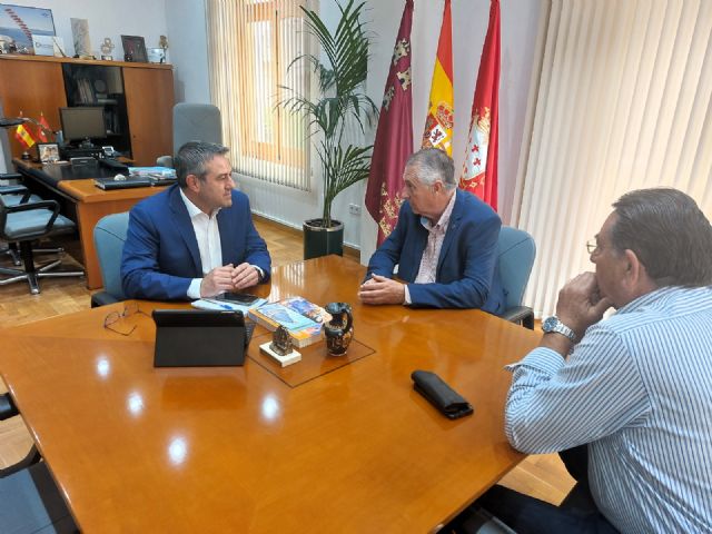 El alcalde de Alcantarilla recibe al Colegio Oficial de Periodistas de la Región de Murcia