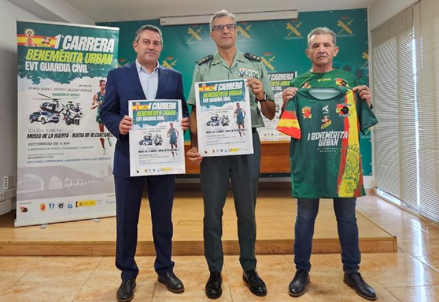 Alcantarilla acoge la primera edición de la carrera Benemérita Urban Guardia Civil Murcia el 17 de noviembre